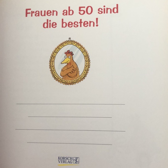 Frauen ab 50 sind die besten! Cartoon book for ladies over 50 in German - Picture 3 of 5